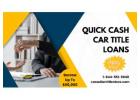 Get Car Title Loans Toronto