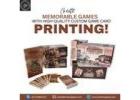 Create Memorable Games with High-Quality Custom Game Card Printing!