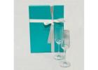 Shop Tiffany Champagne Flutes: Elegant Glassware for Gifts