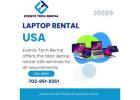 Affordable Laptop Rental in USA for Events