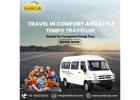 Hire a Tempo Traveller for Outstation Trips – Kartik Cab