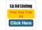 Post a free Ad at Liz Ad listing