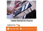 Tablet Rental Services for Events and Business Needs