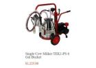 Electric goat milking machine