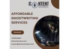 Get High-Quality Content with Affordable Ghostwriting Services