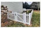 Classic Vinyl Picket Fence Gate – Secure & Long-Lasting