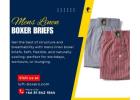 Mens Linen Boxer Briefs for Breathable Comfort and Everyday Ease
