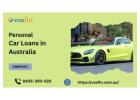 Personal Car Loans Australia – Drive Your Dream with VOXFIN