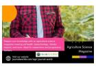 Top Agriculture Science Magazine for Innovative Farming Knowledge