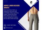 Mens Linen Boxer Briefs – Premium Comfort and Style by Luft-Boxers