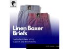 Breathe Easy: Ultimate Comfort with Linen Boxer Briefs