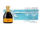 Elegant Tiffany Champagne Flutes – Perfect for Gifting or Celebrations