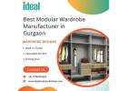 Best Modular Wardrobe Manufacturer in Gurgaon to Upgrade Your Interiors