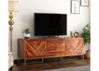 Sleek TV Unit Design – Perfect Blend of Style & Functionality