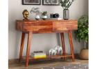 Elegant console table for minimalist décor lovers