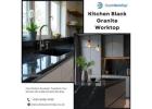 Kitchen Black Granite Worktop | +44 020 83685555 | DialAWorkTop