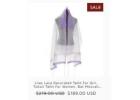 Celebrate The Spiritual Journey with Girls Tallit from Galilee Silks!