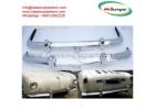 Volkswagen Karmann Ghia Euro style bumpers (1967 – 1969) by stainless steel