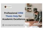 Professional HRM Thesis Help for Academic Excellence