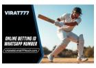 Instant Online Cricket ID Service | Contact via WhatsApp Number Now