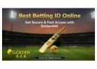 Best Betting ID Online: Get Secure & Fast Access with Golden444