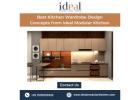 Best Kitchen Wardrobe Design Concepts from Ideal Modular Kitchen