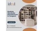 Top Modular Wardrobe Manufacturer in Gurgaon – Ideal Modular Kitchen