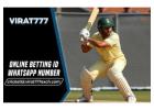 Trusted Online Cricket ID WhatsApp Number for Indian Users