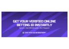 Get Your Betting ID Today – Trusted Online Betting ID Available