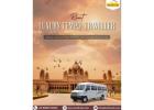 Tempo traveller hire for rajasthan tour | kartikcab.com