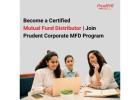 Become a Certified Mutual Fund Distributor | Join Prudent Corporate MFD Program -