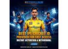 Unlock Non-Stop Cricket Fun with a Premium Cricket ID