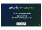 SOC Analyst with Splunk ES Online Training From Hyderabad India