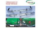 VW Karmann Ghia US Export style bumpers year (1967-1969) by stainless steel new