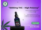 Delta 9 Tincture THC 3000mg – Strong Relief
