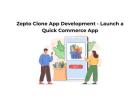 Zepto Clone App Development - Launch a Quick Commerce App