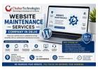 Reliable Website Maintenance Services Company in Delhi for Business Growth