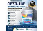 Crystalline Waterproofing Coating for Integral Concrete Protection