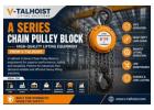 A Series Chain Pulley Block in