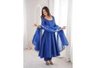 Full Sleeve Anarkali Suit Designs for Elegant Looks | JOVI India