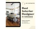 Best Interior Designer in Faridabad | SKF Contractor – Award-Worthy Designs